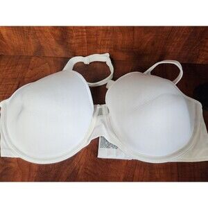 Bali DF 3439 One Smooth U Ultra Lite Neckline Bra 38DD White